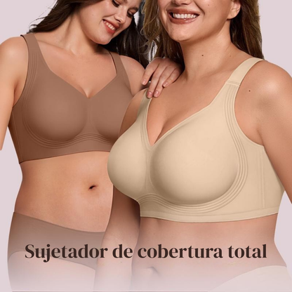 Sujetador sin aros Jelly Bra Plus Size con Soporte y Banda 360°