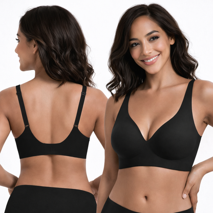 Sujetador Jelly Sin Aros Escote en V